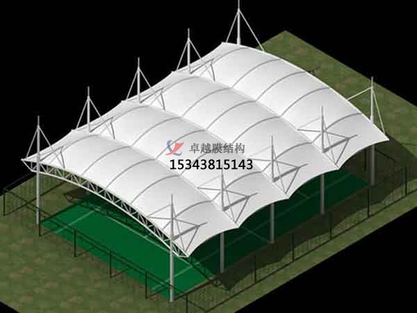 廣州籃球場膜結(jié)構(gòu)罩棚【設(shè)計施工】